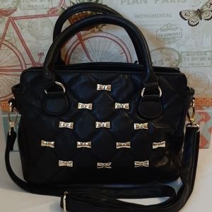 Betsey Johnson purse with bows